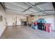 Spacious garage interior showcasing ample storage and an organized layout at 19700 N 76Th St # 1124, Scottsdale, AZ 85255