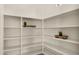 Spacious pantry offers ample shelving for organized food storage and easy access to kitchen essentials at 22318 S 226Th Pl, Queen Creek, AZ 85142