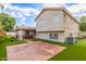 Expansive backyard with artificial grass, patio area, and covered seating area for outdoor enjoyment at 2321 N Glenview --, Mesa, AZ 85213