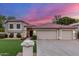 Charming two-story home featuring a three car garage and meticulously landscaped front yard at 2321 N Glenview --, Mesa, AZ 85213
