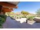 Scenic outdoor patio with hillside views at 29120 N 22Nd Ave # 205, Phoenix, AZ 85085