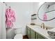 Charming bathroom with a modern sink, stylish fixtures, and a cozy feel at 387 N 2Nd Ave # 2E, Phoenix, AZ 85003