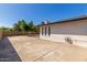 Spacious backyard area with brick exterior and plenty of room for outdoor activities at 3901 W Davidson Ln, Phoenix, AZ 85051