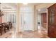 Welcoming front entry with a view of the dining room, and main hall at 6751 S Callaway Dr, Chandler, AZ 85249