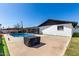 Backyard view showcasing pool, patio, and house exterior at 7811 N 32Nd Ave, Phoenix, AZ 85051