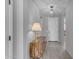 Bright hallway featuring wood-look flooring and decorative lighting at 797 W Danish Red Trl, San Tan Valley, AZ 85143