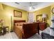 Comfortable bedroom with nice natural light, ceiling fan, and dresser at 9736 E Sleepy Hollow Trl, Gold Canyon, AZ 85118