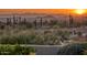 Expansive desert landscape view with cactus, and mountains in the distance at 10067 E Santa Catalina Dr, Scottsdale, AZ 85255