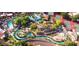 Stunning aerial view of pools, lazy river, and recreation at Pointe community at 1803 E Hayward Ave # 1, Phoenix, AZ 85020