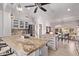 Bright kitchen with granite countertops, stainless steel appliances, and ample cabinet space at 2890 N 156Th Dr, Goodyear, AZ 85395