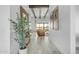 Hallway with wooden flooring, exposed wooden beams, and decor at 35150 N Bell Rd, Queen Creek, AZ 85144