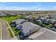 Spacious aerial view of a modern neighborhood with lush green spaces and well-maintained lawns at 3547 E Bloomfield Pkwy, Gilbert, AZ 85296