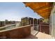 This balcony offers a view of the neighborhood's waterfront and common spaces at 4745 N Scottsdale Rd # 3008, Scottsdale, AZ 85251