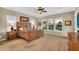 Relaxing main bedroom with large windows, neutral colors, and ample space at 610 W Tonto Dr, Chandler, AZ 85248