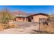 Quaint brick home with mountain views and desert landscaping at 765 S Geronimo Rd, Apache Junction, AZ 85119