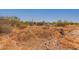 Exterior shot of a home's yard with desert plants and an outbuilding at 765 S Geronimo Rd, Apache Junction, AZ 85119