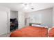 Comfortable bedroom featuring a ceiling fan, closet, and window that brings in natural light at 12240 W Scotts Dr, El Mirage, AZ 85335