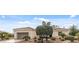 Single-story home with manicured landscaping, desert plants and a two-car garage at 12839 W Rincon Ct, Sun City West, AZ 85375
