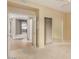 Bedroom with closet, carpeted flooring, and an entrance to the screened in patio at 15252 N 100Th St # 1151, Scottsdale, AZ 85260