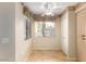 Charming breakfast nook with tile flooring, window views, and built-in cabinets at 15252 N 100Th St # 1151, Scottsdale, AZ 85260
