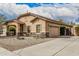 Lovely single-story home with a two car garage and a well-maintained landscape at 21752 E Domingo Rd, Queen Creek, AZ 85142