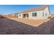 Spacious backyard with dirt, perfect for landscaping and creating your dream outdoor space at 24134 N 172Nd Ave, Surprise, AZ 85387