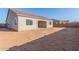 Spacious backyard with dirt, perfect for landscaping and creating your dream outdoor space at 24134 N 172Nd Ave, Surprise, AZ 85387