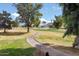 An amazing view of the community golf course from the walking path on a beautiful day at 339 W Southern Hills Rd, Phoenix, AZ 85023