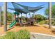 Fun pirate-themed playground featuring climbing structures, slides, and covered play areas for a great community experience at 3690 E Blue Spruce Ln, Gilbert, AZ 85298