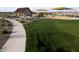 A community park provides a scenic retreat with walking paths at 3735 E Kenley Ln, San Tan Valley, AZ 85143