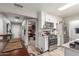 Kitchen view, seamlessly blending into the adjoining office space, offering a convenient and connected living experience at 4521 W Clarendon Ave, Phoenix, AZ 85031