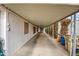 Attached carport providing covered parking at 5524 E Harmon Cir, Mesa, AZ 85215