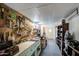 Organized workshop equipped with ample tool storage and a spacious workbench at 5524 E Harmon Cir, Mesa, AZ 85215
