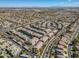 The aerial photograph shows the layout of the community, roadways, and surrounding communities at 705 W Queen Creek Rd # 1201, Chandler, AZ 85248