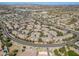 A high aerial photograph of the community, roadways, and surrounding towns at 705 W Queen Creek Rd # 1201, Chandler, AZ 85248