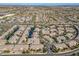 The aerial photograph highlights the community layout with the waterways and local roadways at 705 W Queen Creek Rd # 1201, Chandler, AZ 85248
