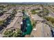 Scenic view of the neighborhood featuring a tranquil water feature and lush greenery at 705 W Queen Creek Rd # 1201, Chandler, AZ 85248