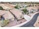 Aerial view of single-Gathering homes featuring well-maintained yards and desert landscaping at 7822 S 15Th Way, Phoenix, AZ 85042
