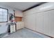 A well-organized garage with lots of storage cabinets at 7822 S 15Th Way, Phoenix, AZ 85042