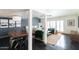 Open-concept living space with hardwood floors, large windows, and stylish furnishings at 7930 E Arlington Rd # 8, Scottsdale, AZ 85250