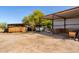 Functional horse stalls with covered areas, providing shelter and comfort for animals at 836 W Lenora Way, San Tan Valley, AZ 85140