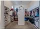 Spacious walk-in closet with ample shelving and hanging space at 8504 S 30Th St, Phoenix, AZ 85042