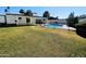 Spacious backyard with a fenced in pool at 11221 N 32Nd St, Phoenix, AZ 85028