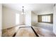 Spacious dining area featuring neutral walls and access to a secondary living space at 11221 N 32Nd St, Phoenix, AZ 85028