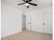 Bright and airy bedroom with neutral flooring and a modern ceiling fan at 1810 N 12Th St, Phoenix, AZ 85006