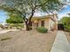 Charming home featuring desert landscaping, including a mature mesquite tree and a stone facade accent at 4122 E Burnside Trl, Cave Creek, AZ 85331