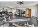 Spacious home gym featuring modern exercise equipment and a personal sauna at 4122 E Burnside Trl, Cave Creek, AZ 85331