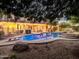 Beautiful pool with a diving board and lounge area, perfect for summer fun and relaxation at 4122 E Burnside Trl, Cave Creek, AZ 85331