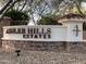 Asher Hills Estates sign with brick and stucco at 4122 E Burnside Trl, Cave Creek, AZ 85331