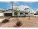 Charming single-story home featuring a well-maintained desert landscape and attached garage at 501 E Hermosa Dr, Tempe, AZ 85282